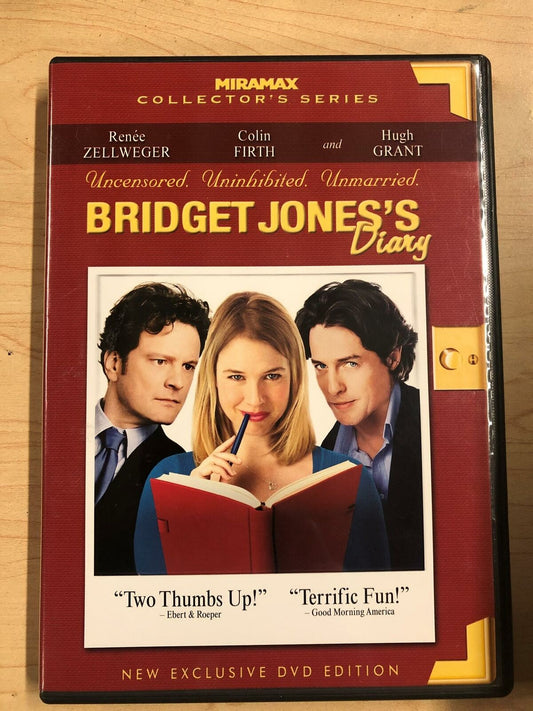 Bridget Jones Diary (DVD, 2001, Collectors Edition) - K10