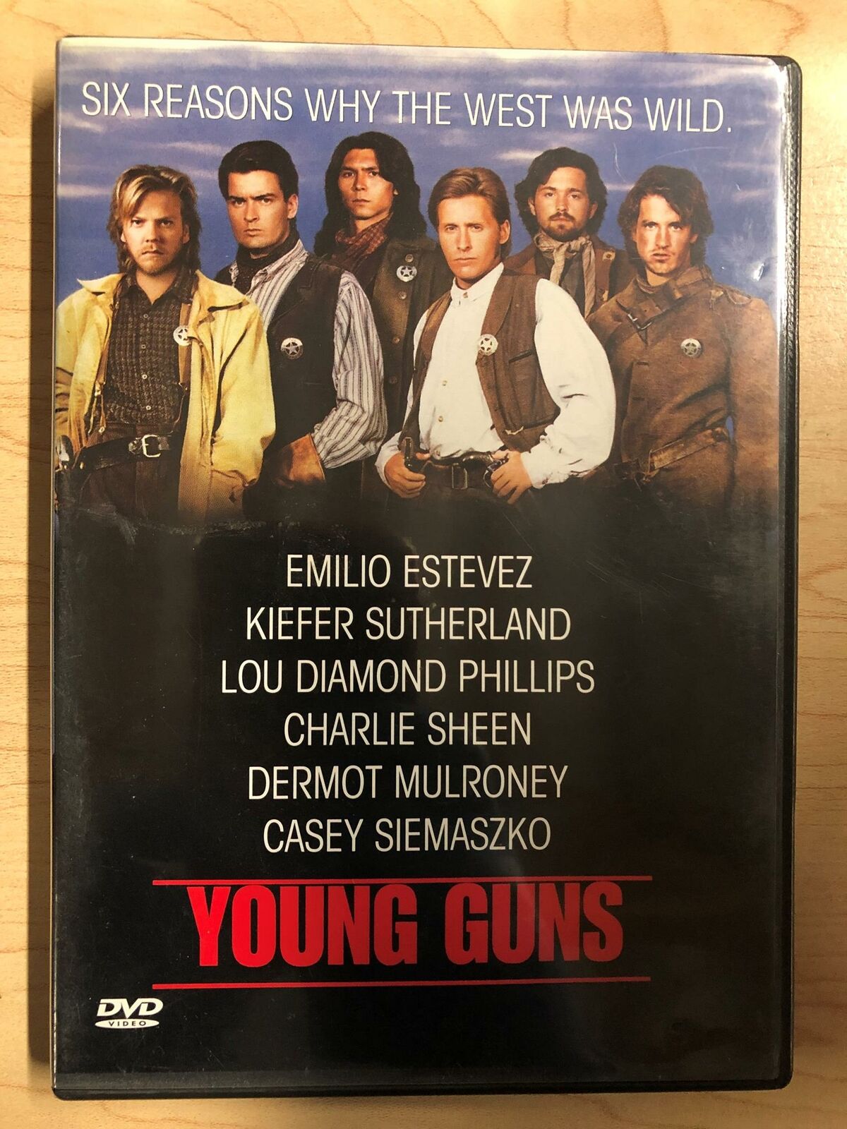 Young Guns (DVD, 1988) - K5