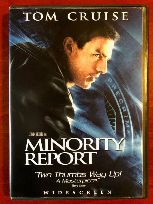 Minority Report (DVD, 2002, Widescreen) - K9