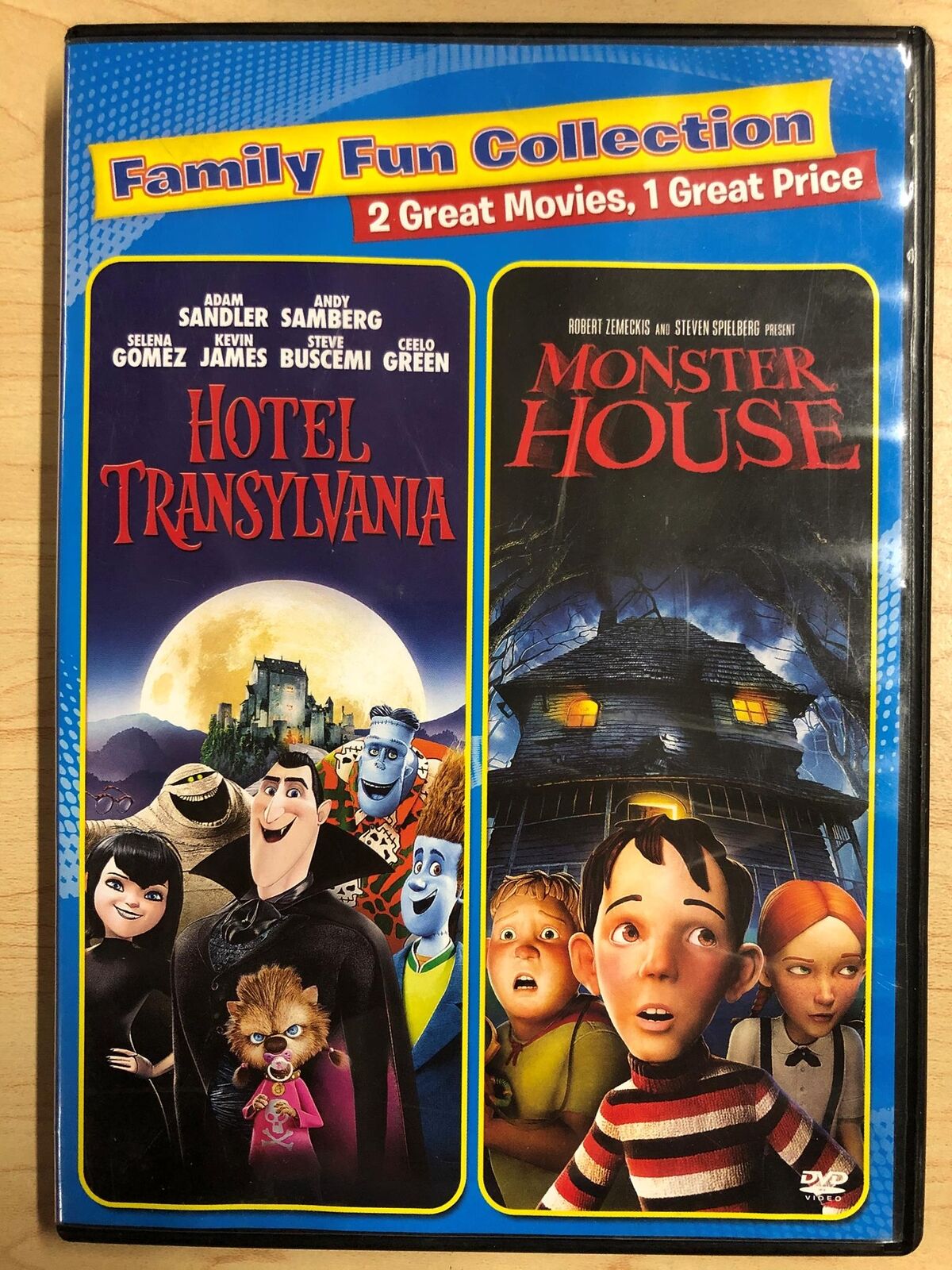 Hotel Transylvania - Monster House (DVD, Double Feature) - J0917 – DVDs4Me