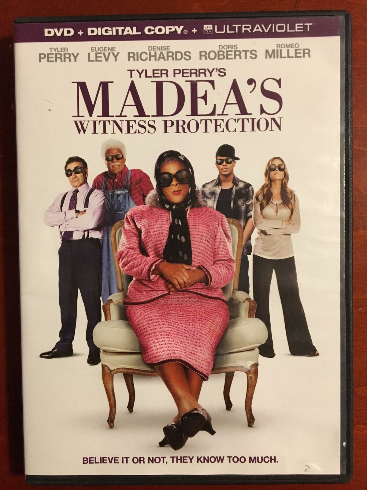 Tyler Perry - Madeas Witness Protection (DVD, 2012) - J0917