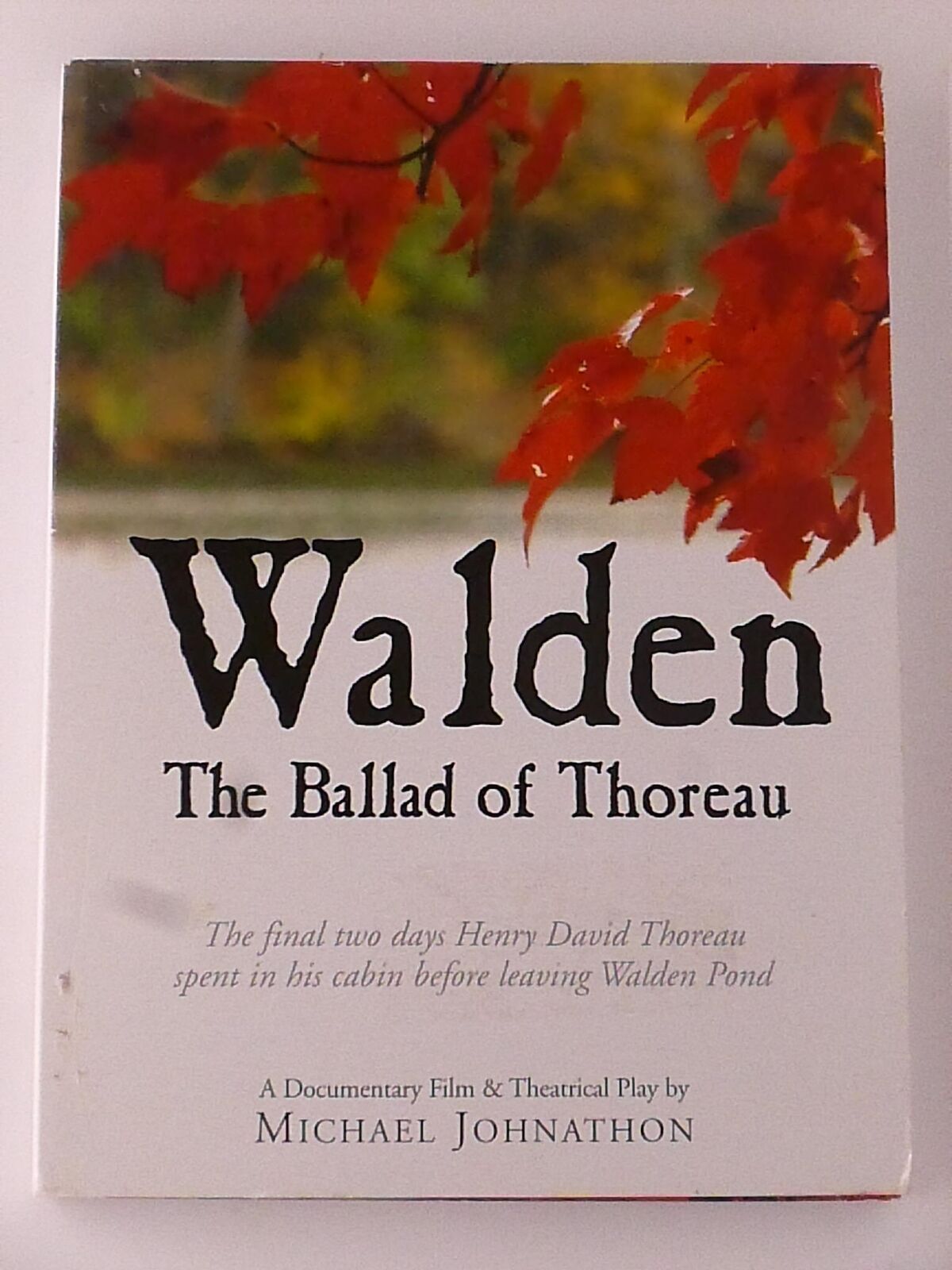 Walden - The Ballad of Thoreau (DVD, 2007) - I0522