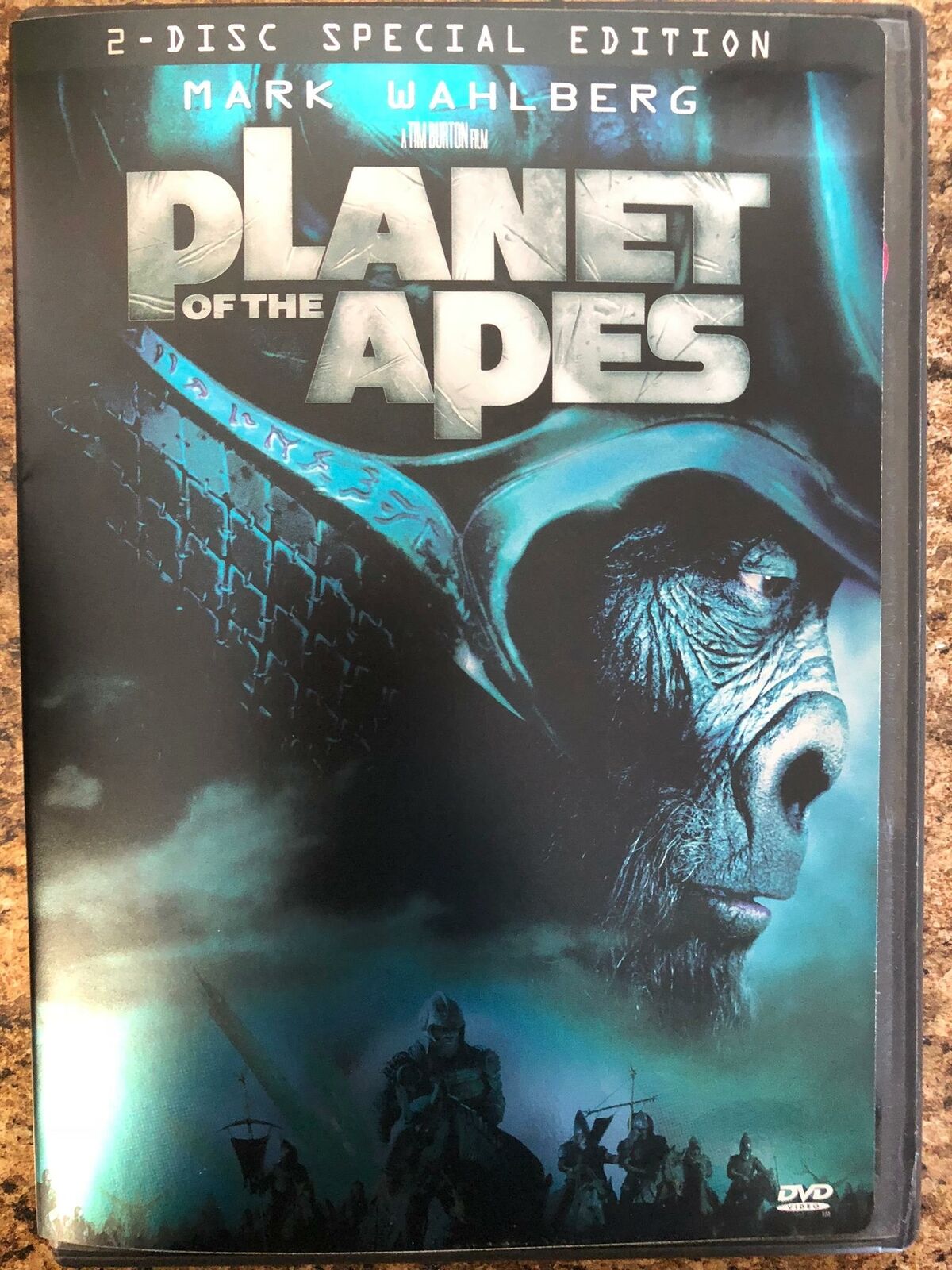 Planet of the Apes (DVD, 2001) - K6