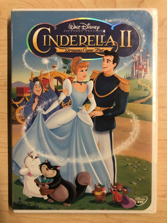 Cinderella II - Dreams Come True (DVD, 2002, Disney) - K9