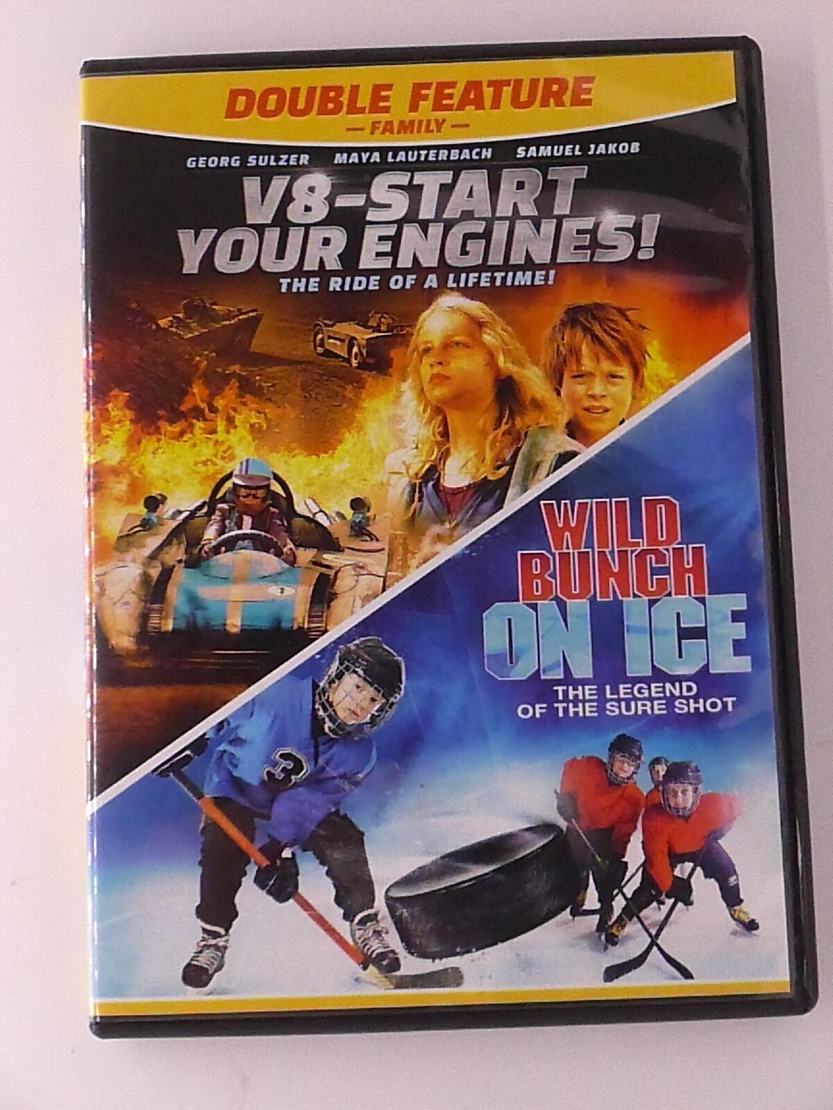 V8-Start Your Engines - Wild Bunch on Ice (DVD, double feature) - J0611