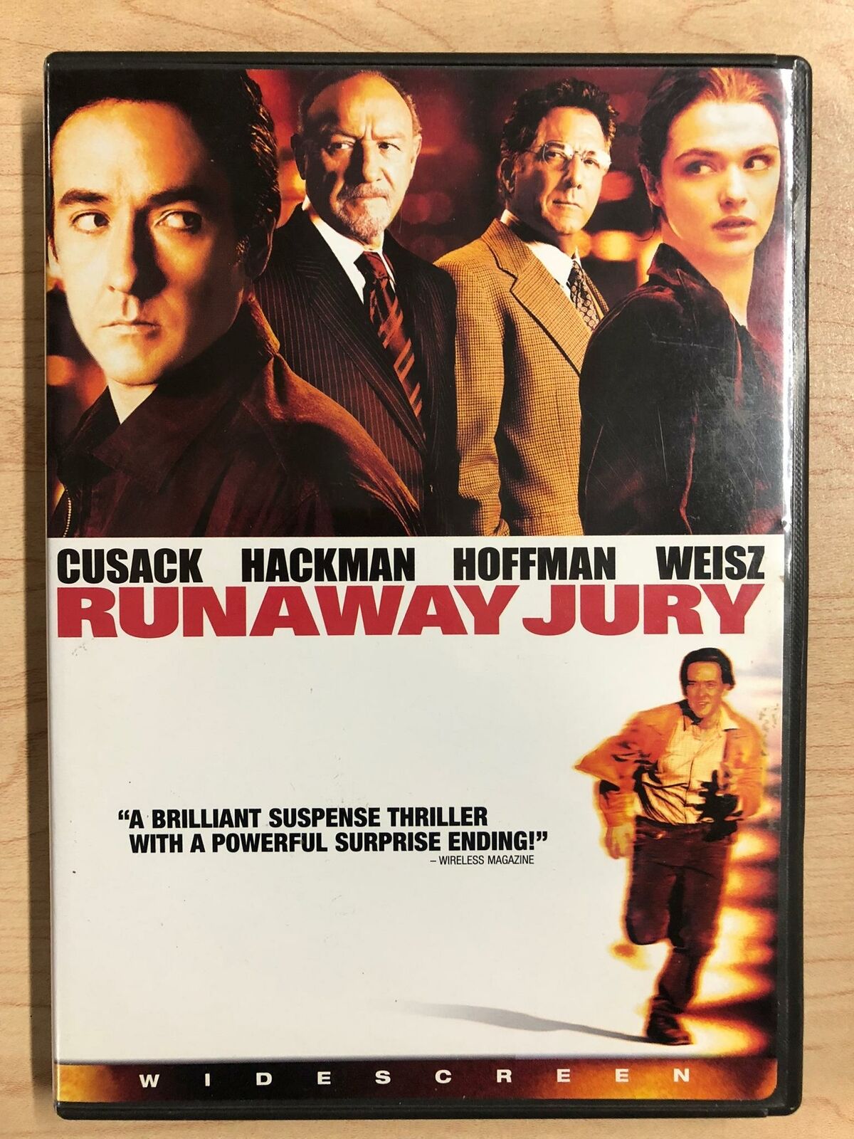 Runaway Jury (DVD, 2003, Widescreen) - K0218