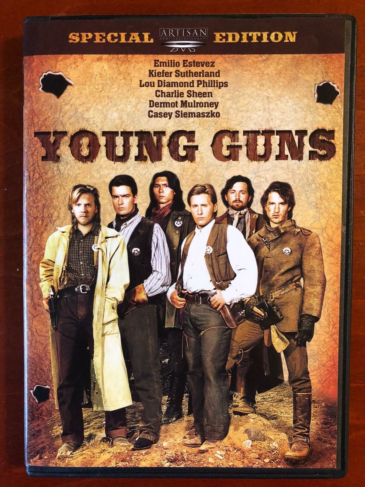 Young Guns (DVD, 1988, Special Edition) - L02