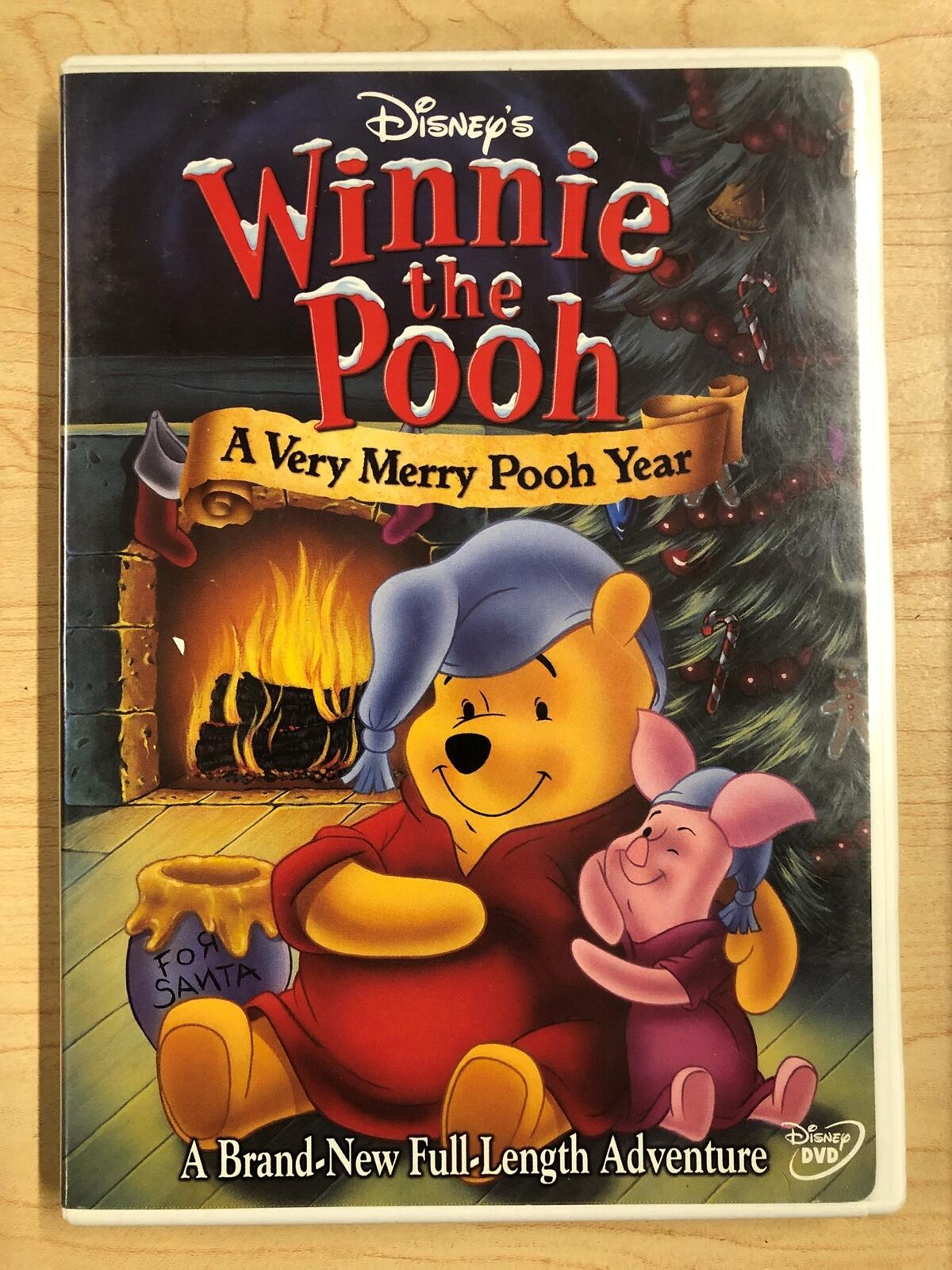 Winnie the Pooh - A Very Merry Pooh Year (DVD, 2002, Disney, Christmas) - K7