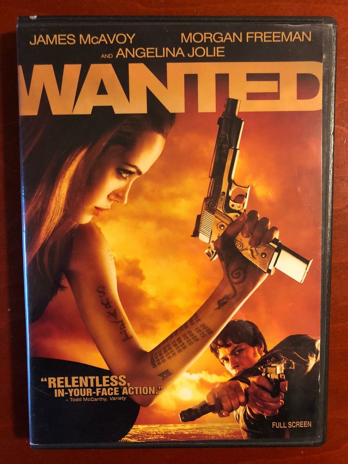 Wanted (DVD, 2008, Full Screen) - K0428