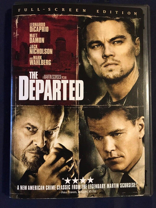 The Departed (DVD, 2006, Full Screen) - K0107