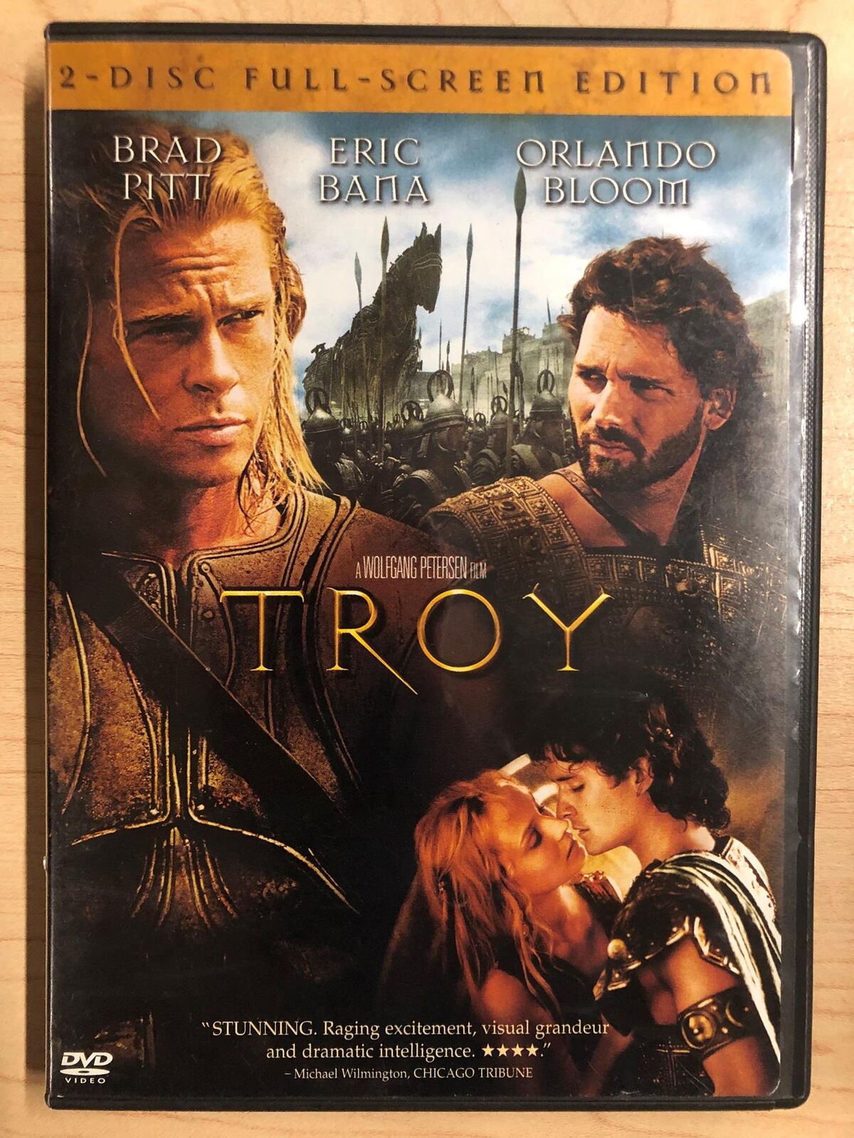 Troy (DVD, 2004, 2-Disc Full Frame) - J0917