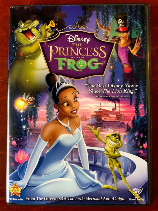 The Princess and the Frog (DVD, 2009, Disney) - STK
