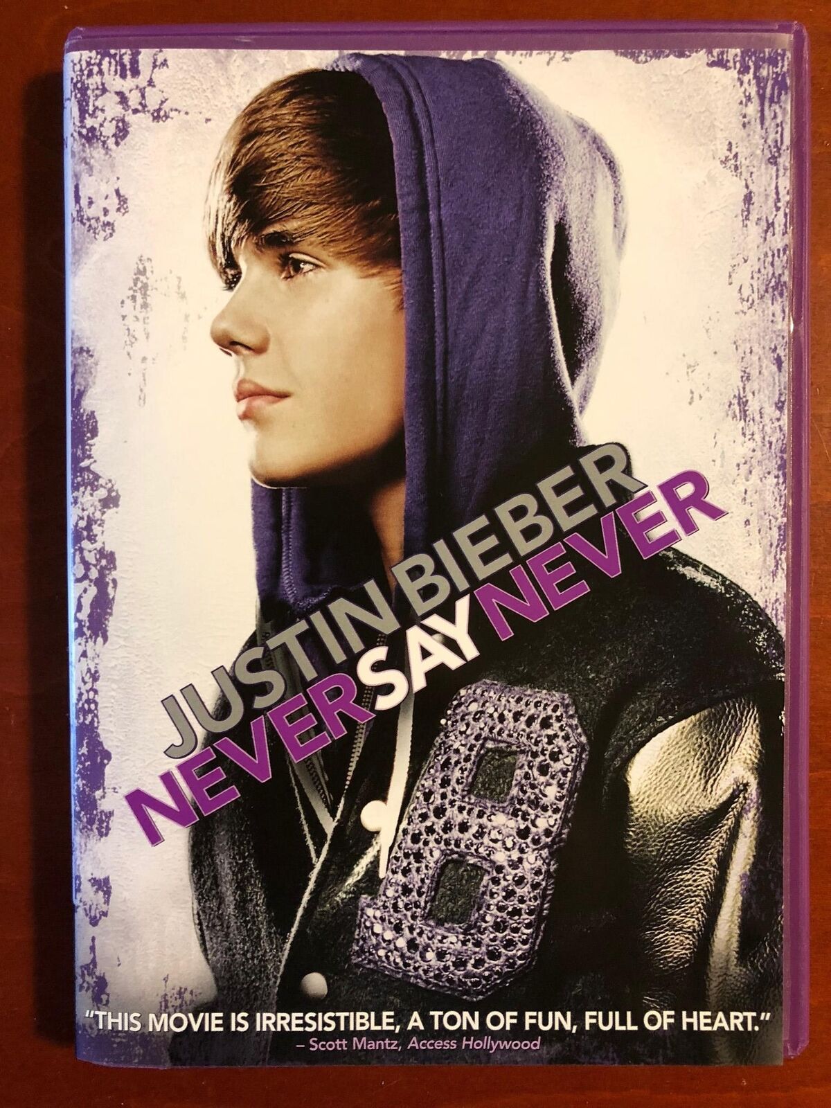 Justin Bieber - Never Say Never (DVD, 2011) - J1231