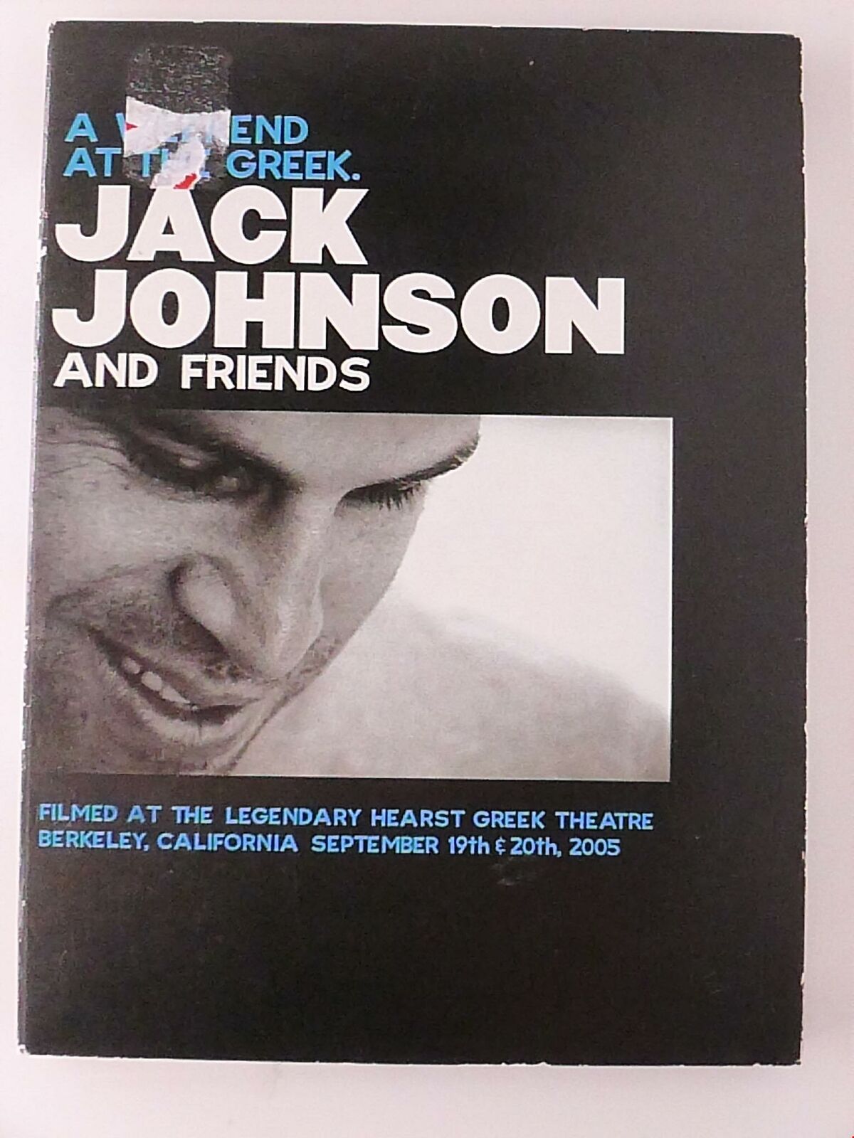 Jack Johnson and Friends - A Weekend at the Greek (DVD, Japan) - J0730ACC