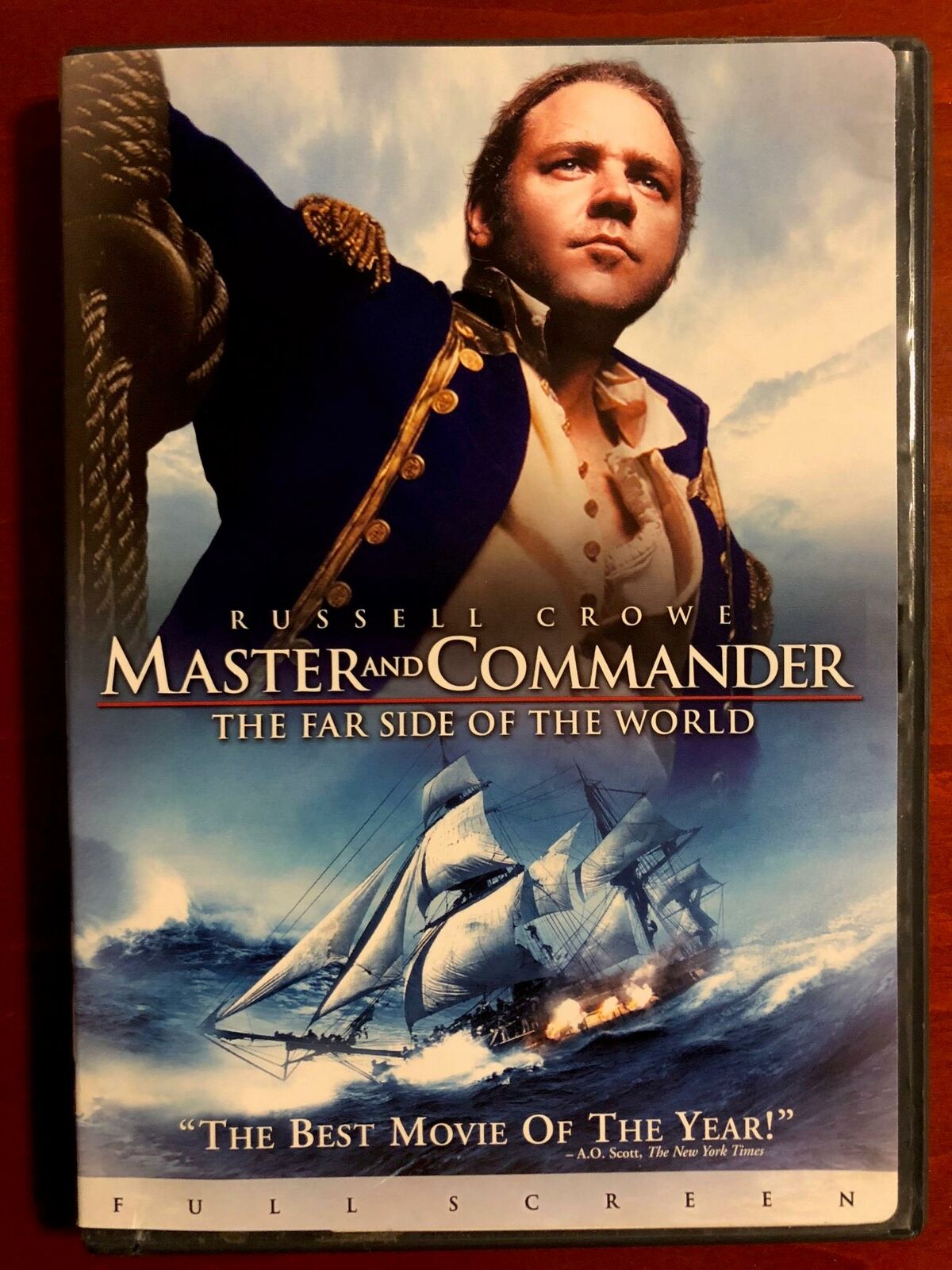 Master and Commander - The Far Side of the World (DVD, fullscreen, 2003) - H0516