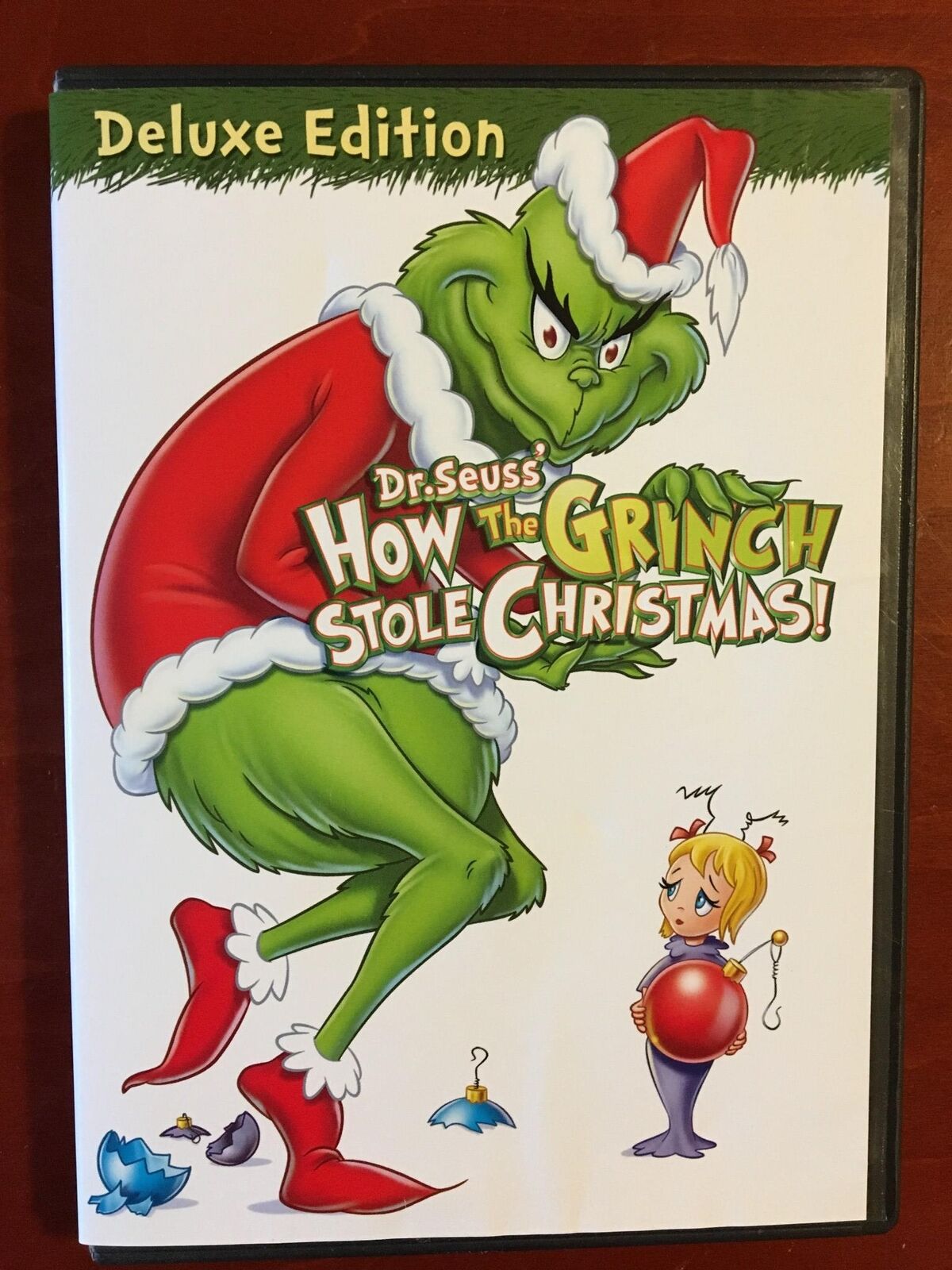 How the Grinch Stole Christmas (DVD, Dr. Seuss, 1966, Deluxe Edition) - K8