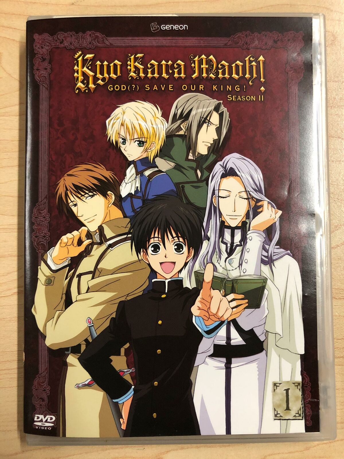 Kyo Kara Maoh - God Save Our King Season II Vol 1 (DVD, ep 40-44) - K8