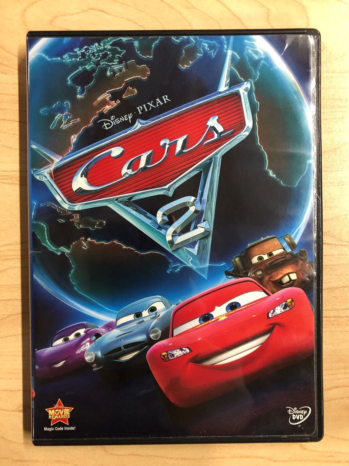 Cars 2 (DVD, 2011, Disney Pixar) - L04