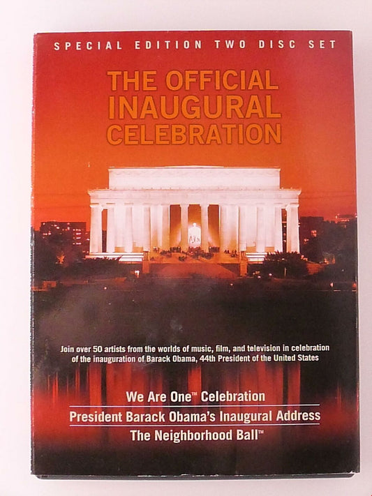 The Official Inaugural Celebration (DVD, Special Edition, Obama) - H0321