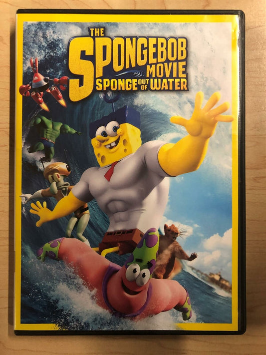 The SpongeBob Movie Sponge out of Water (DVD, 2015) - K9