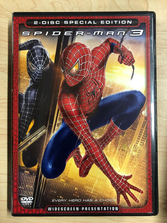 Spider-man 3 (DVD, Widescreen, 2007) - K10