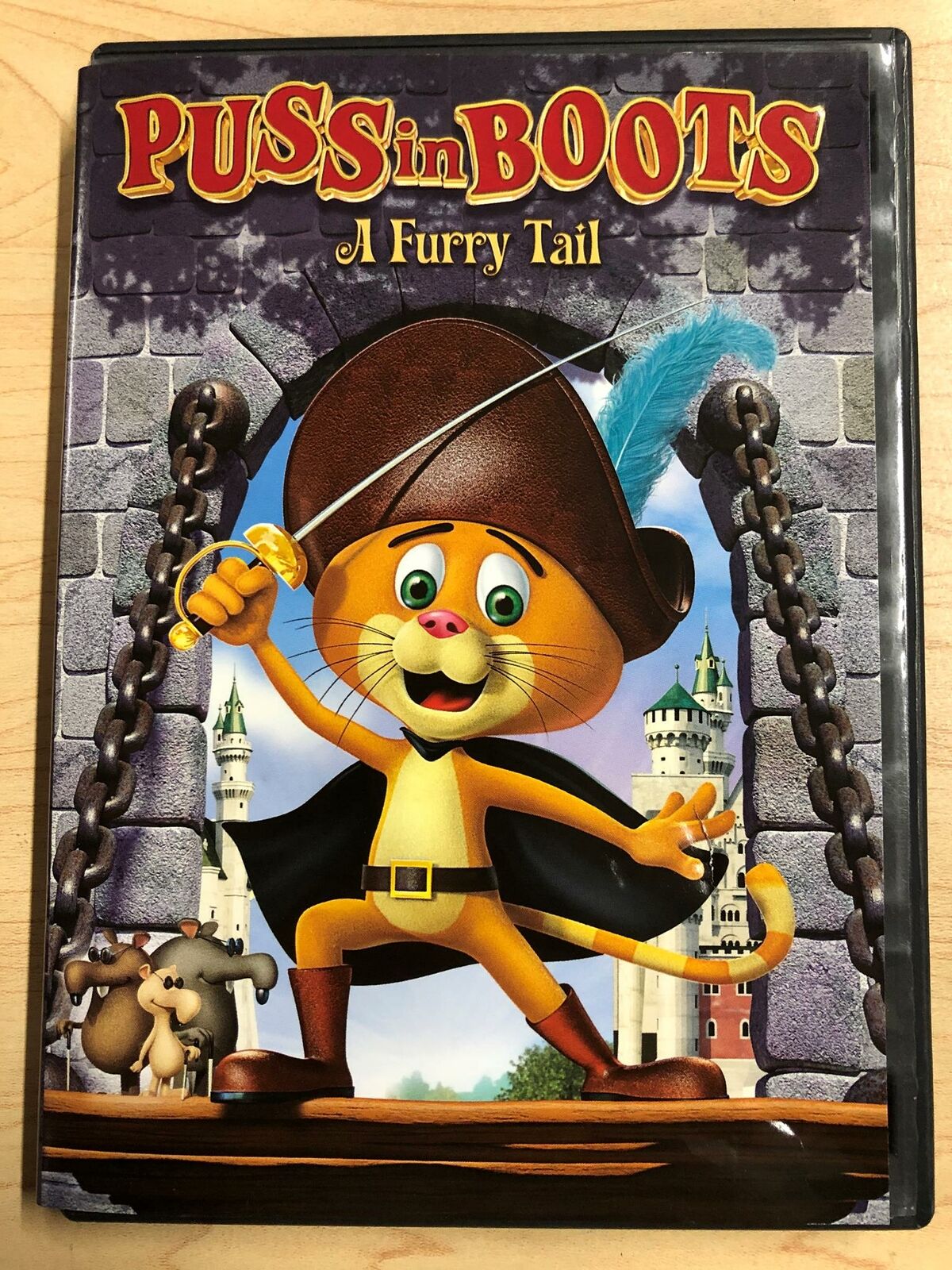 Puss in Boots - A Furry Tail (DVD, 2011, Animated) - H0404