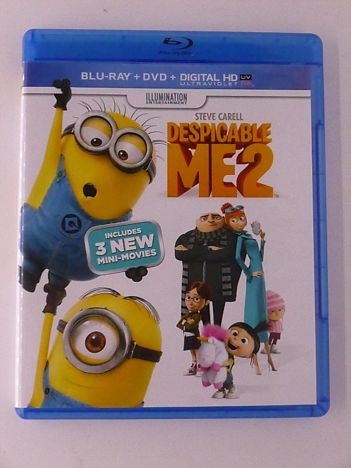 Despicable Me 2 (Blu-ray, DVD, 2013) - K9