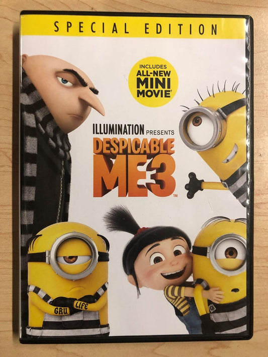 Despicable Me 3 (DVD, Special Edition, 2017) - K10