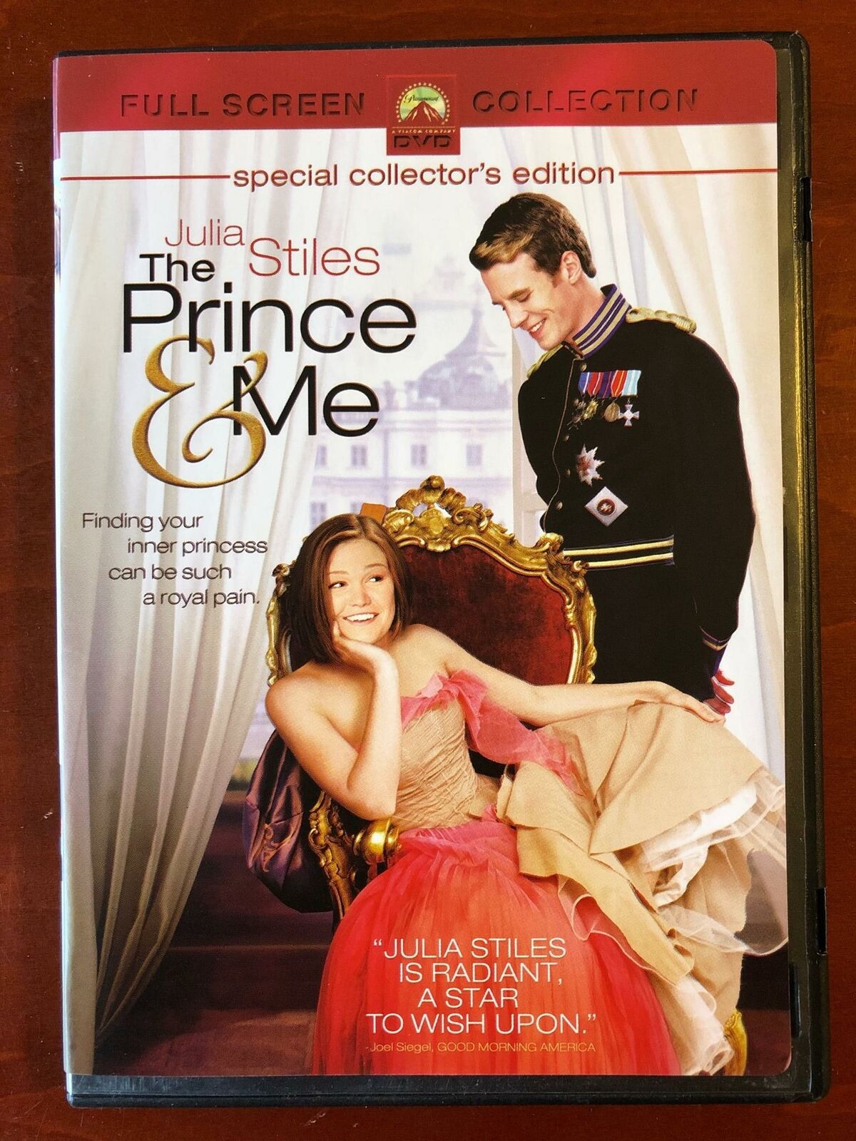 The Prince and Me (DVD, 2004, Full Frame Special Collectors Edition) - H0214