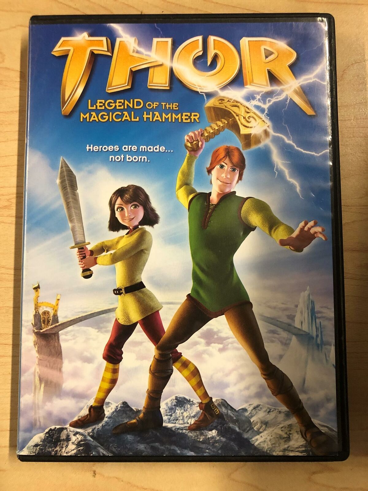 Thor Legend of the Magical Hammer (DVD, animated, 2011) - K0218