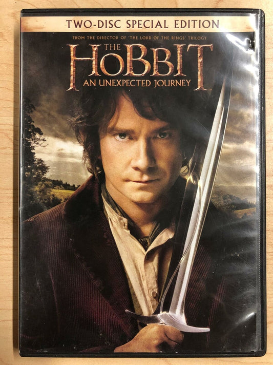 The Hobbit - An Unexpected Journey (DVD, 2012, 2-disc special edition) - H0516
