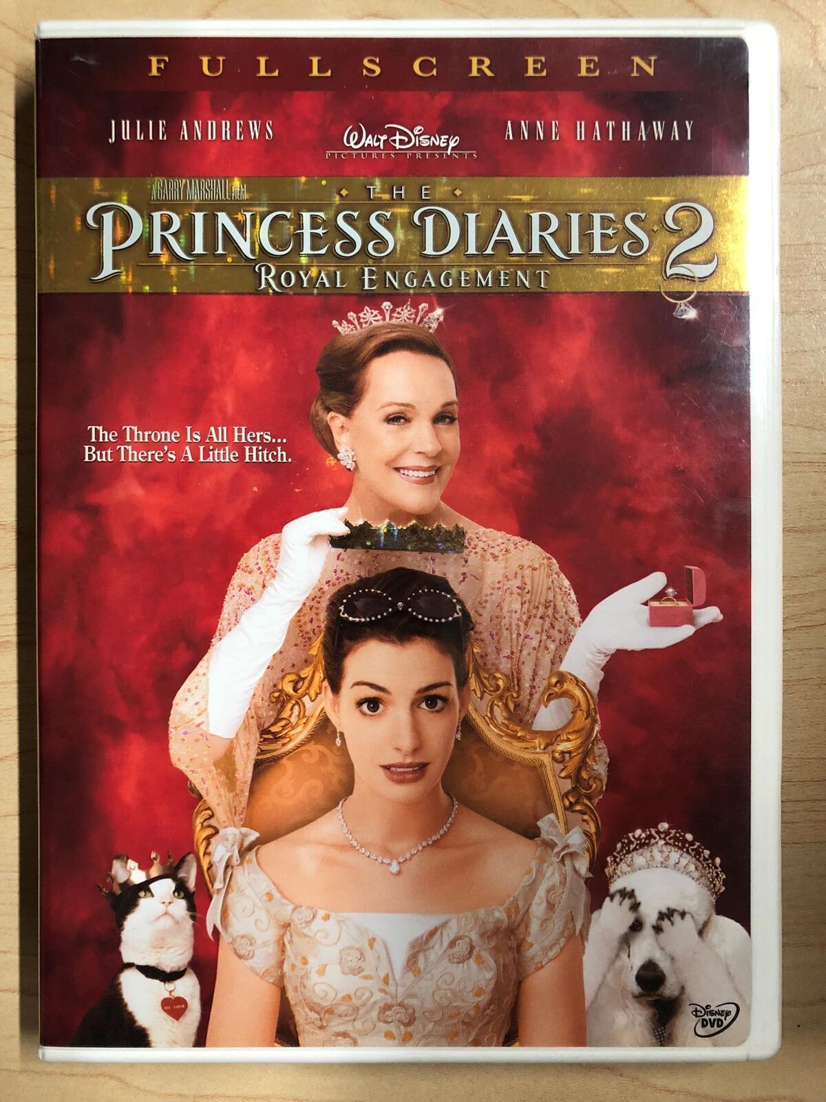 The Princess Diaries 2 - Royal Engagement (DVD, 2004, Full Frame) - L01