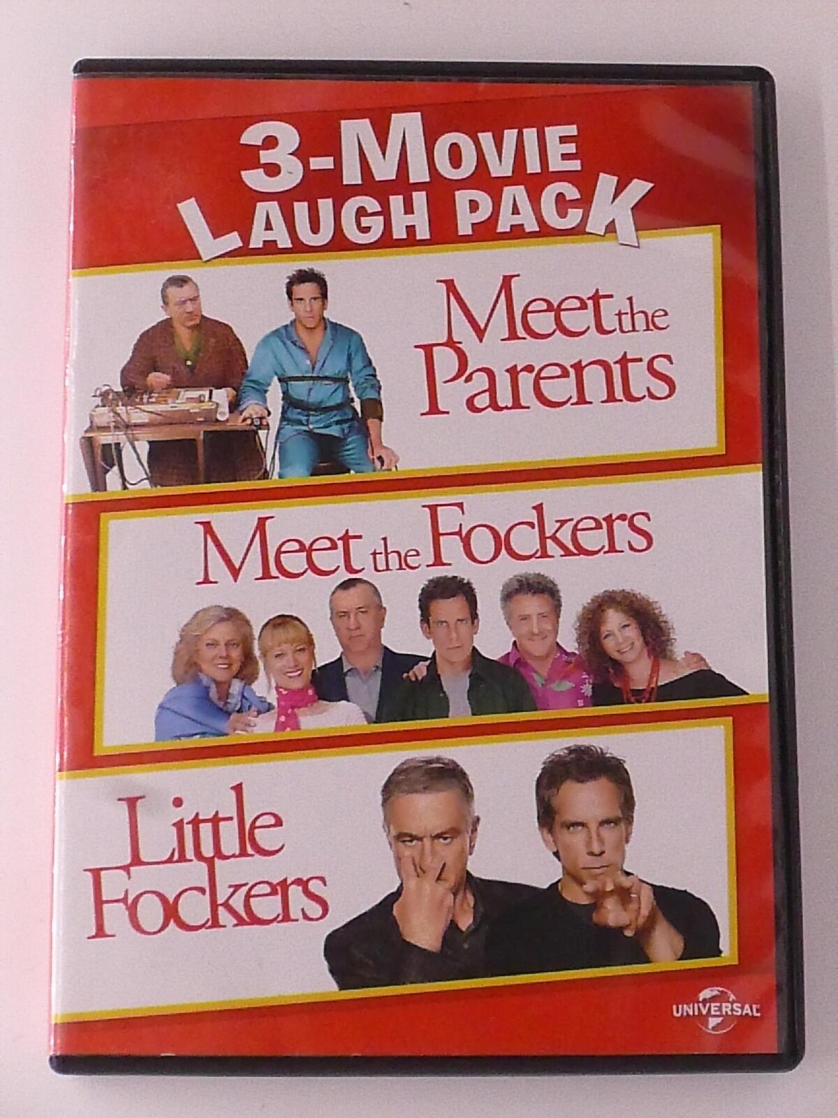 Meet The Parents, Meet The Fockers, Little Fockers (DVD, 3-film) - J07 ...