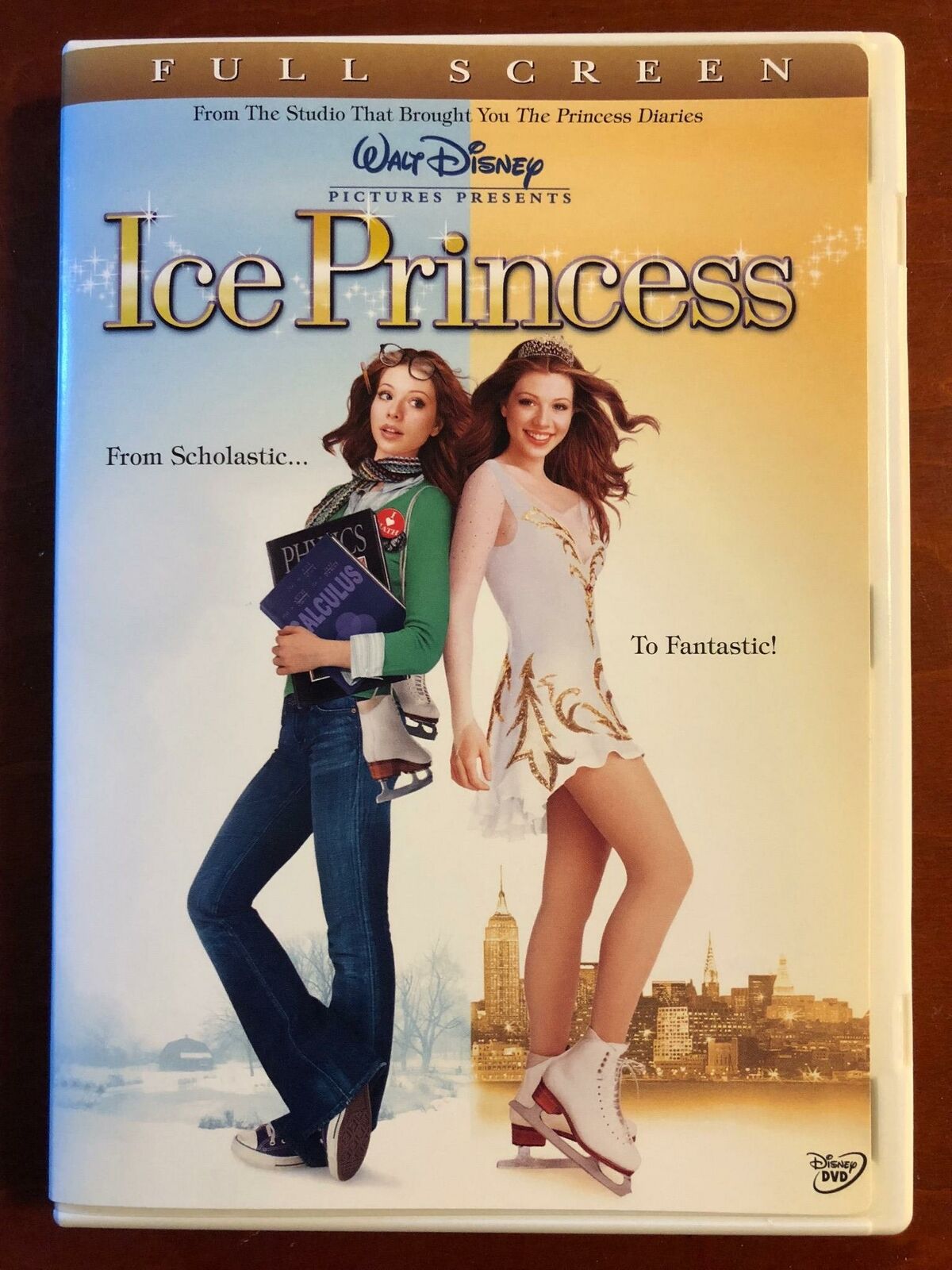 Ice Princess (DVD, 2005, Full Frame, Disney) - K7