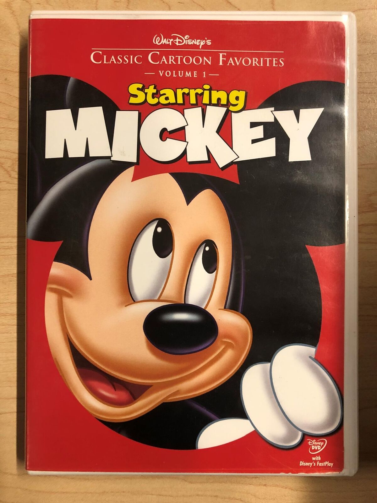 Classic Cartoon Favorites - Starring Mickey (DVD, Volume 1, Disney) - K9