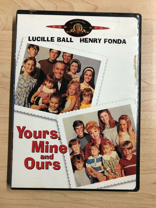 Yours, Mine and Ours (DVD, 1968) - K7