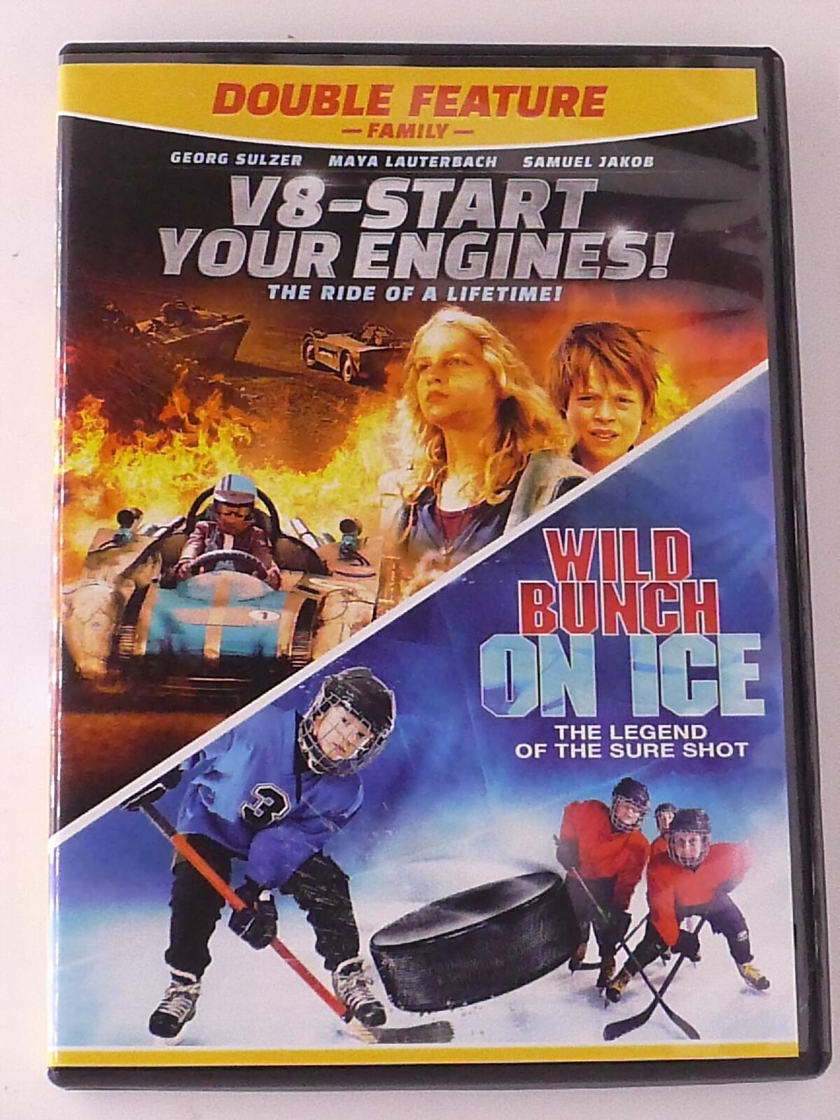 V8-Start Your Engines - Wild Bunch on Ice (DVD, double feature) - J0730