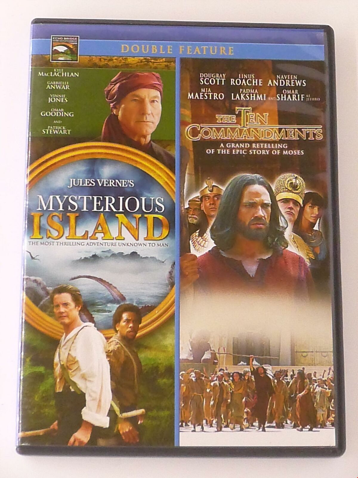 Mysterious Island - The Ten Commandments (DVD, 2-film) - H0919