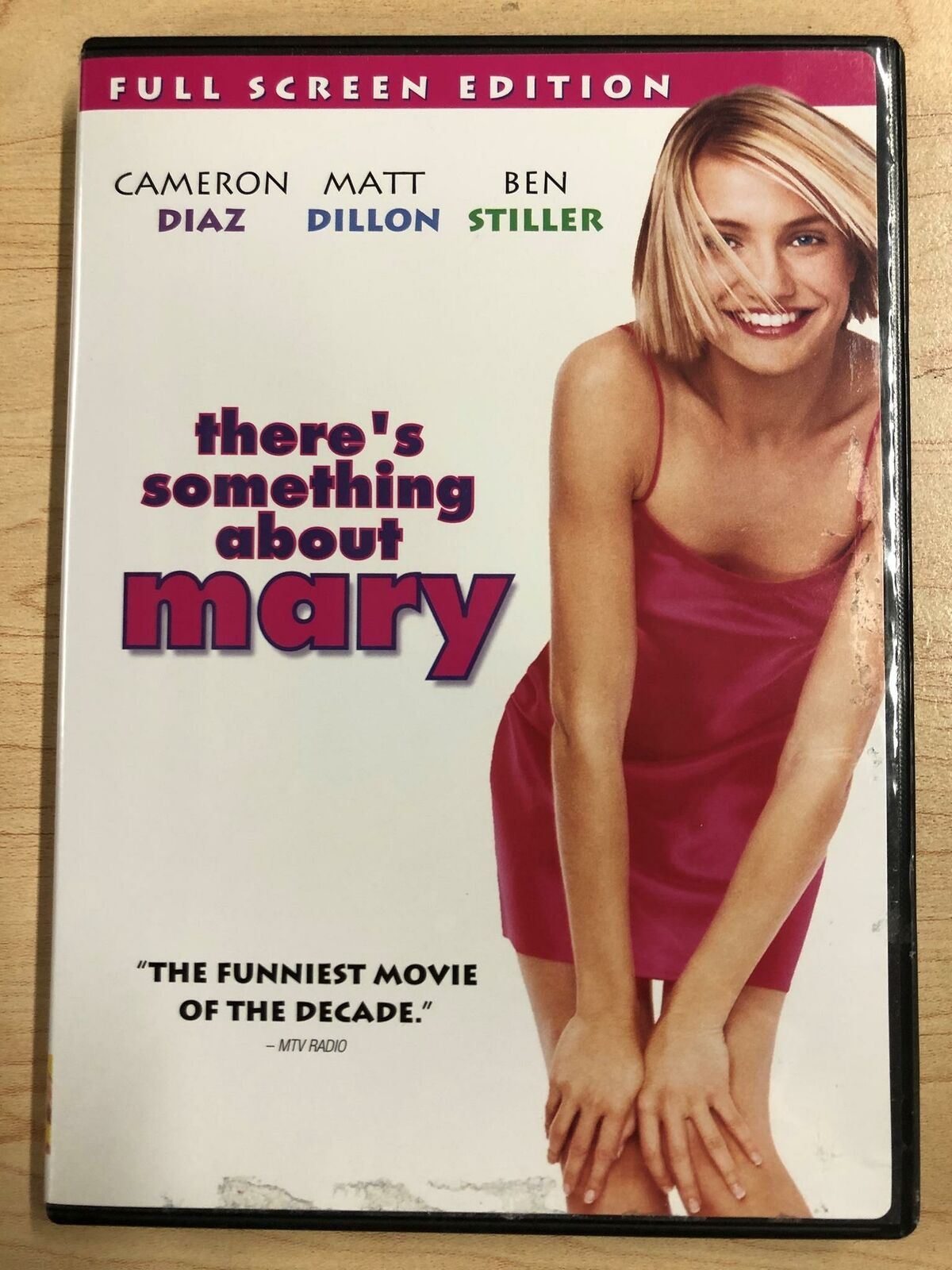 Theres Something About Mary (DVD, Full Screen, 1998) - L02