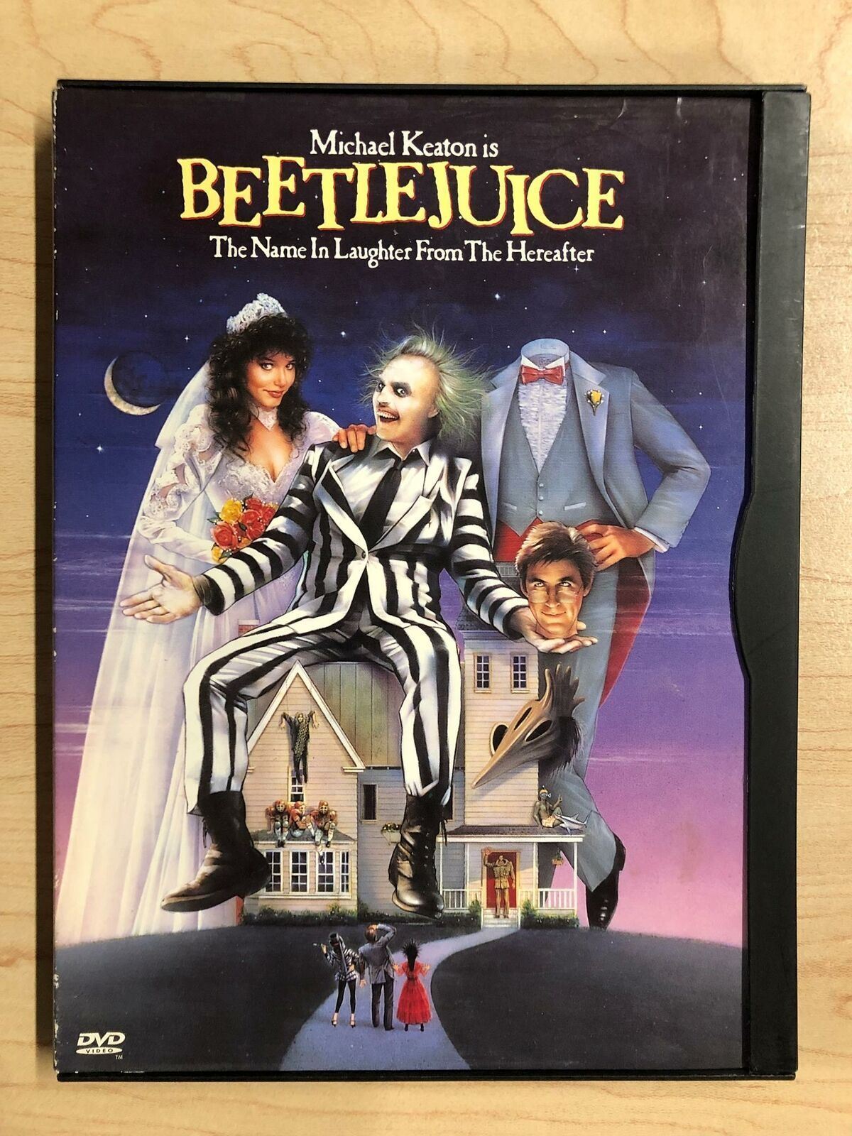 Beetlejuice (DVD, 1988) - K7