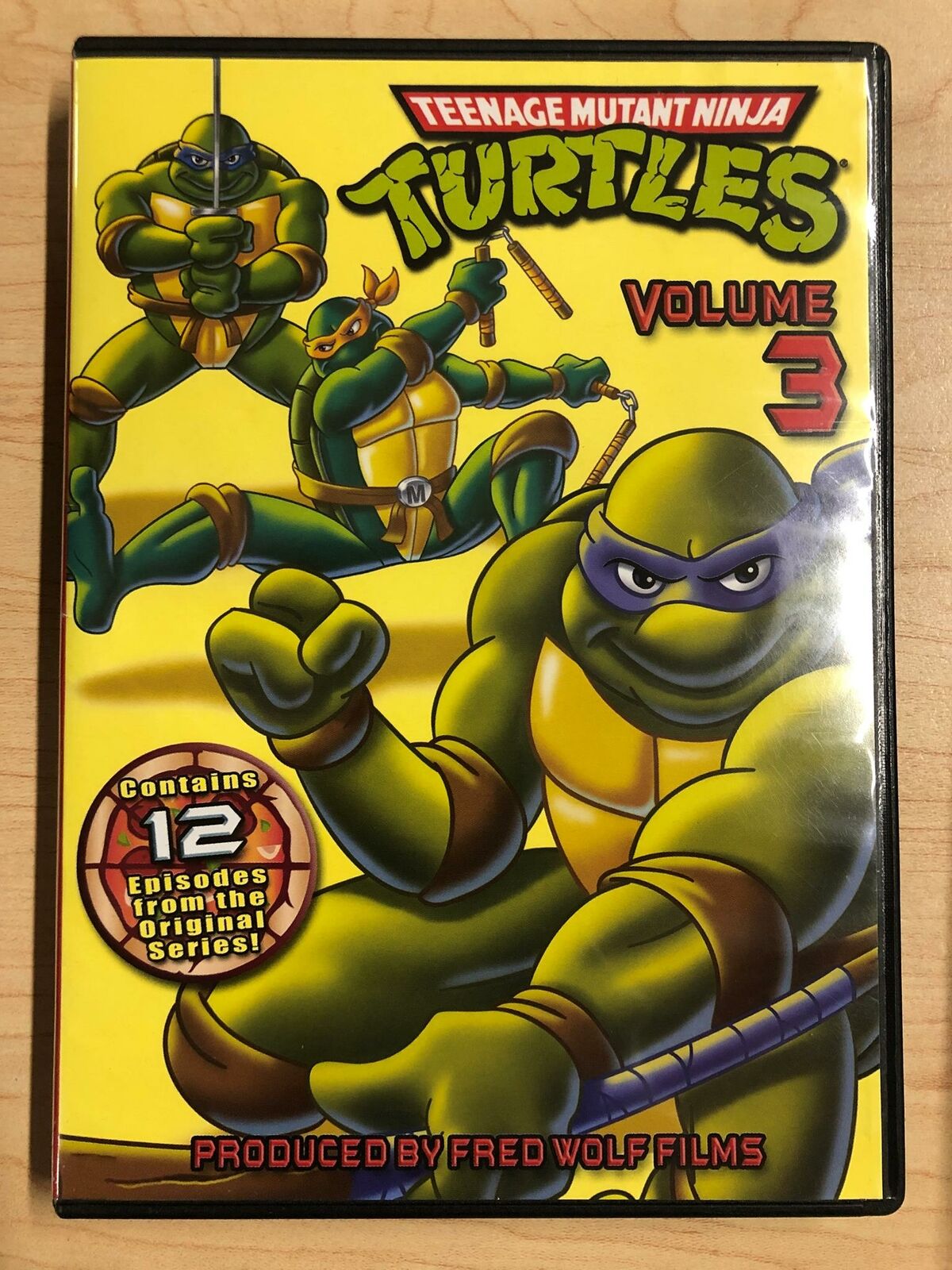 Teenage Mutant Ninja Turtles - Volume 3 (DVD, 12 episodes) - H0214