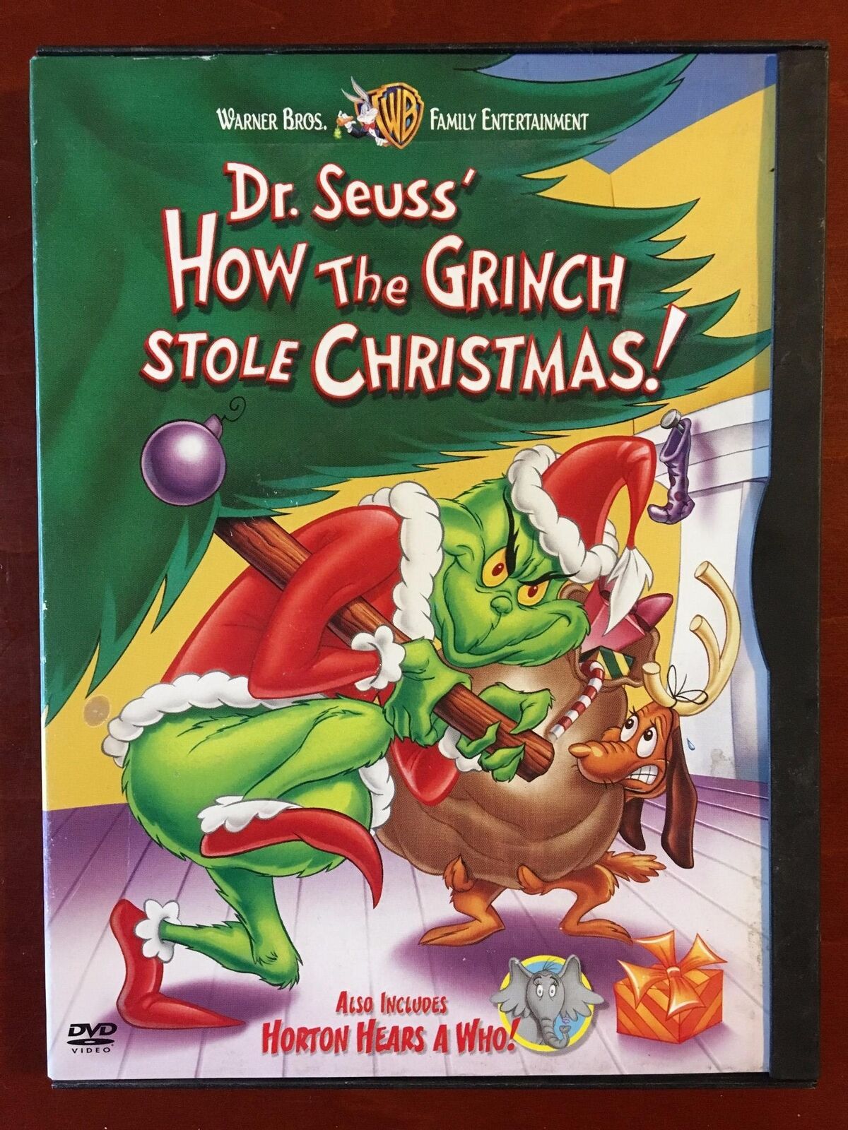 How the Grinch Stole Christmas (DVD, 1966) - K0107