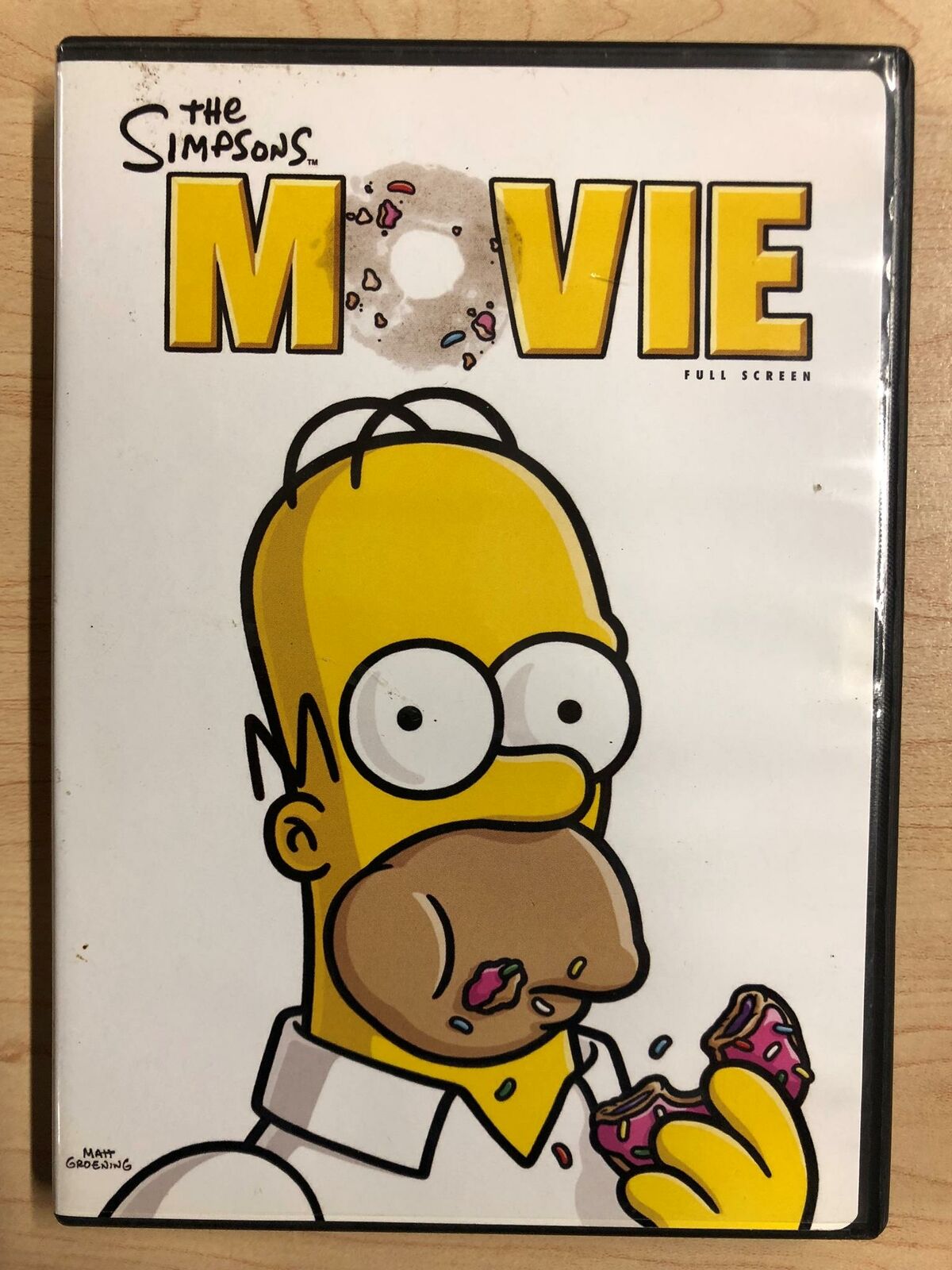 The Simpsons Movie (DVD, 2007, Full Frame) - K8