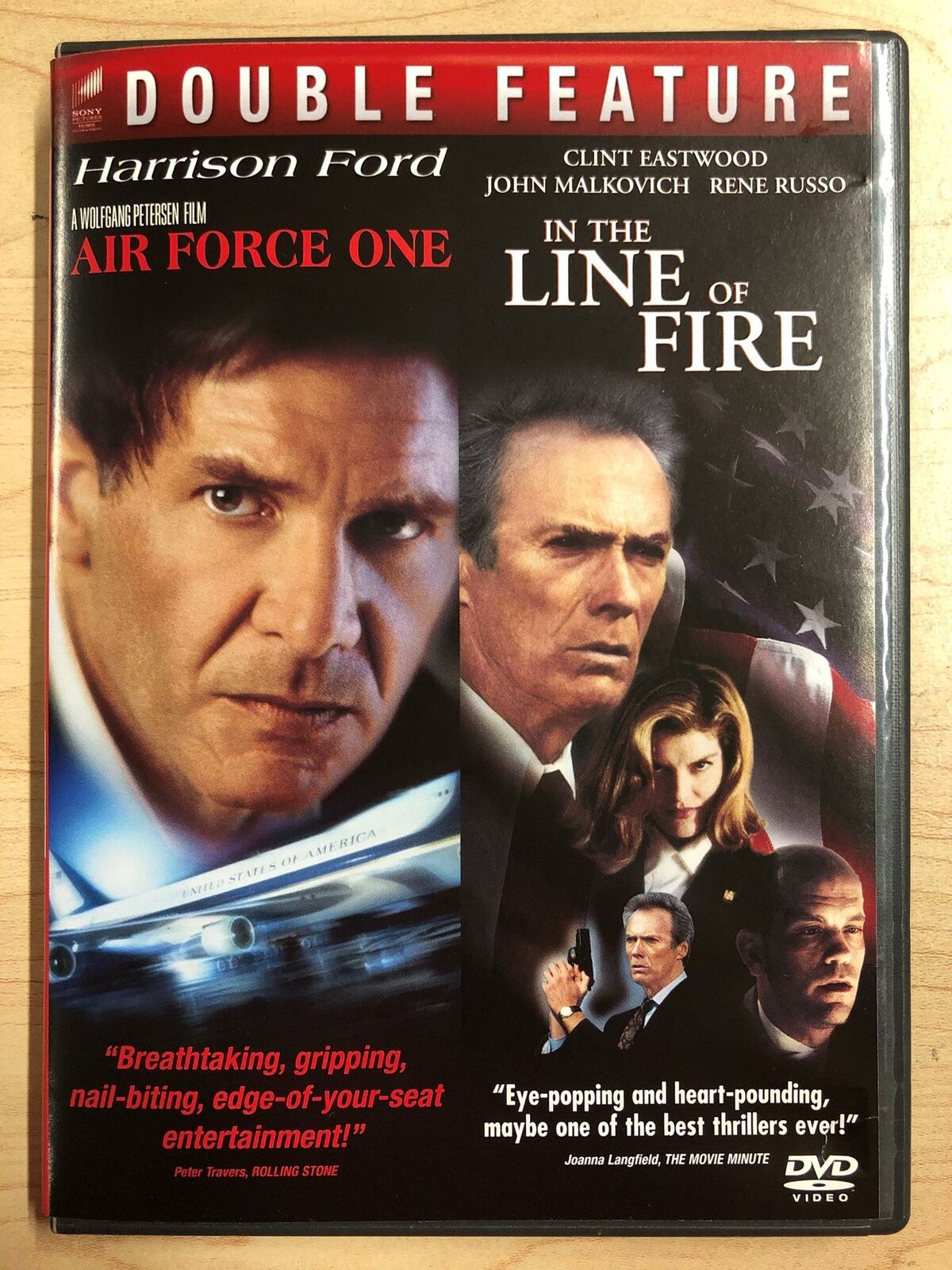 Air Force One - In the Line of Fire (DVD, double feature) - J0129