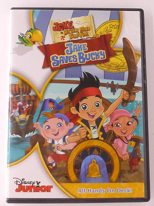 Jake and the Never Land Pirates - Jake Saves Bucky (DVD, Disney) - K6
