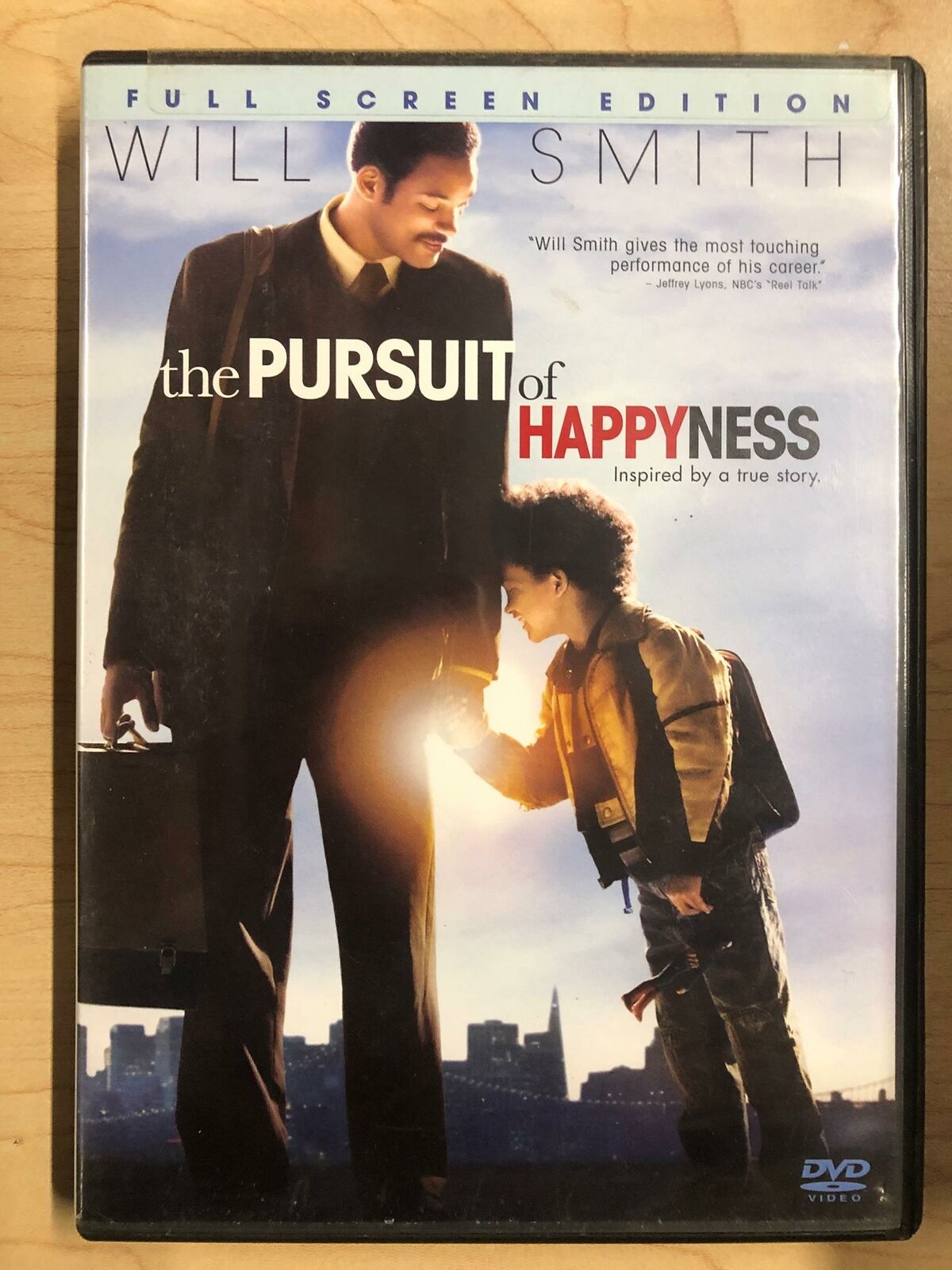 The Pursuit of Happyness (DVD, 2006, Full Frame) - K9
