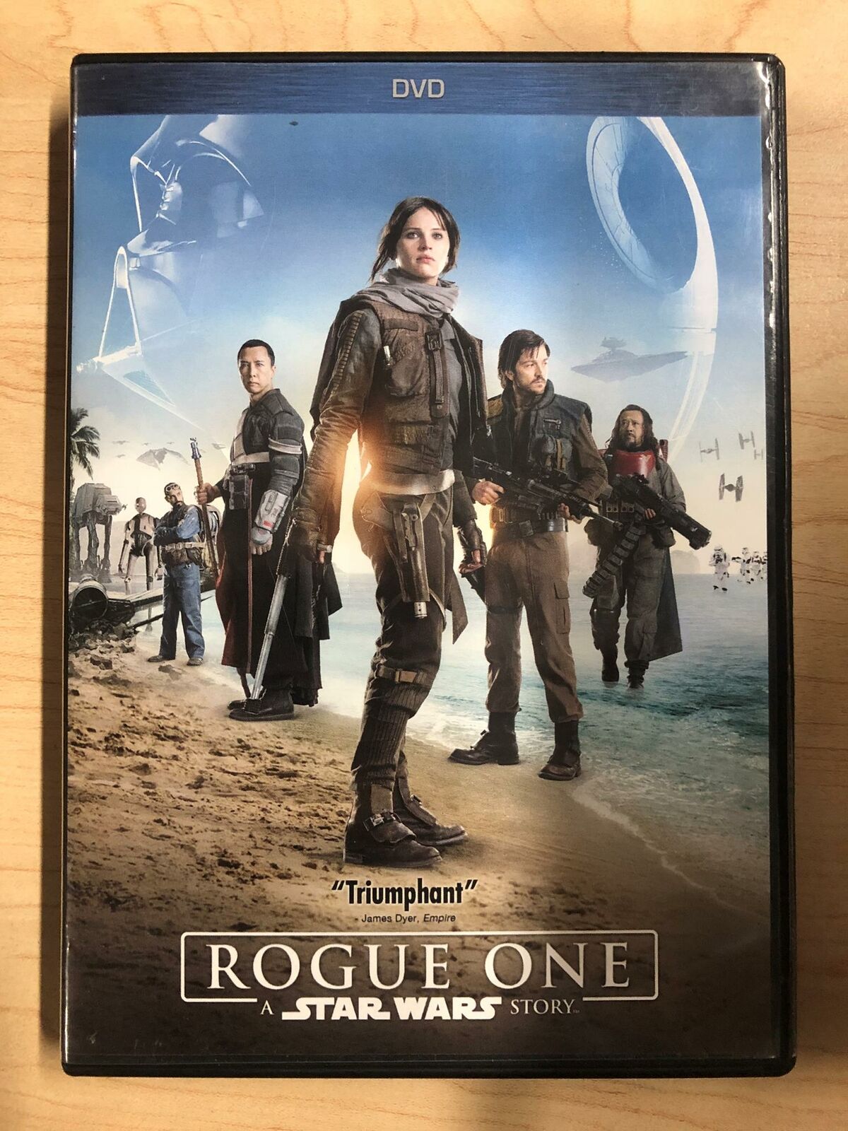 Rogue One - A Star Wars Story (DVD, Disney, 2016) - L02