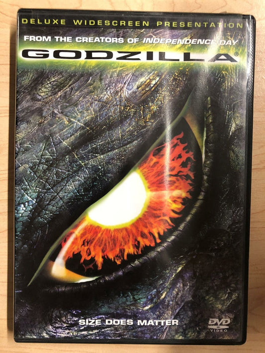 Godzilla (DVD, Deluxe Widescreen, 1998) - K10