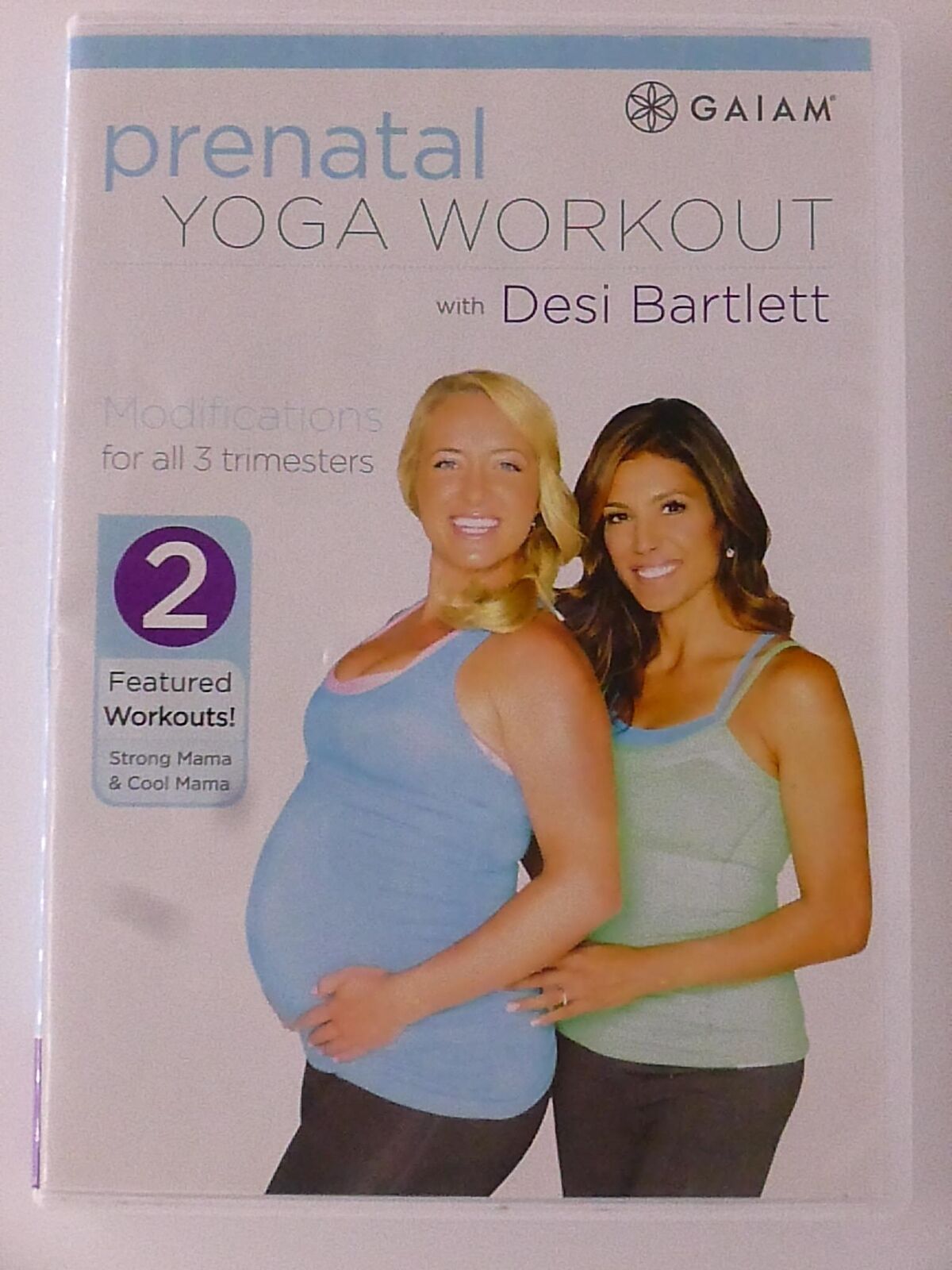 Prenatal Yoga Workout with Desi Bartlett (DVD, exercise) - J0205