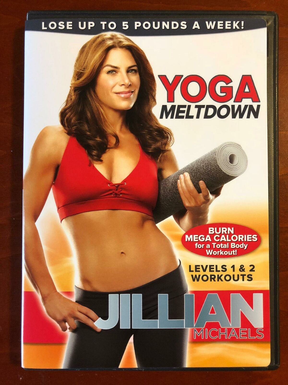 Jillian Michaels - Yoga Meltdown (DVD, 2009, exercise) - H1226